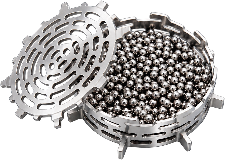 Open WetModule™ Micro with grinding media