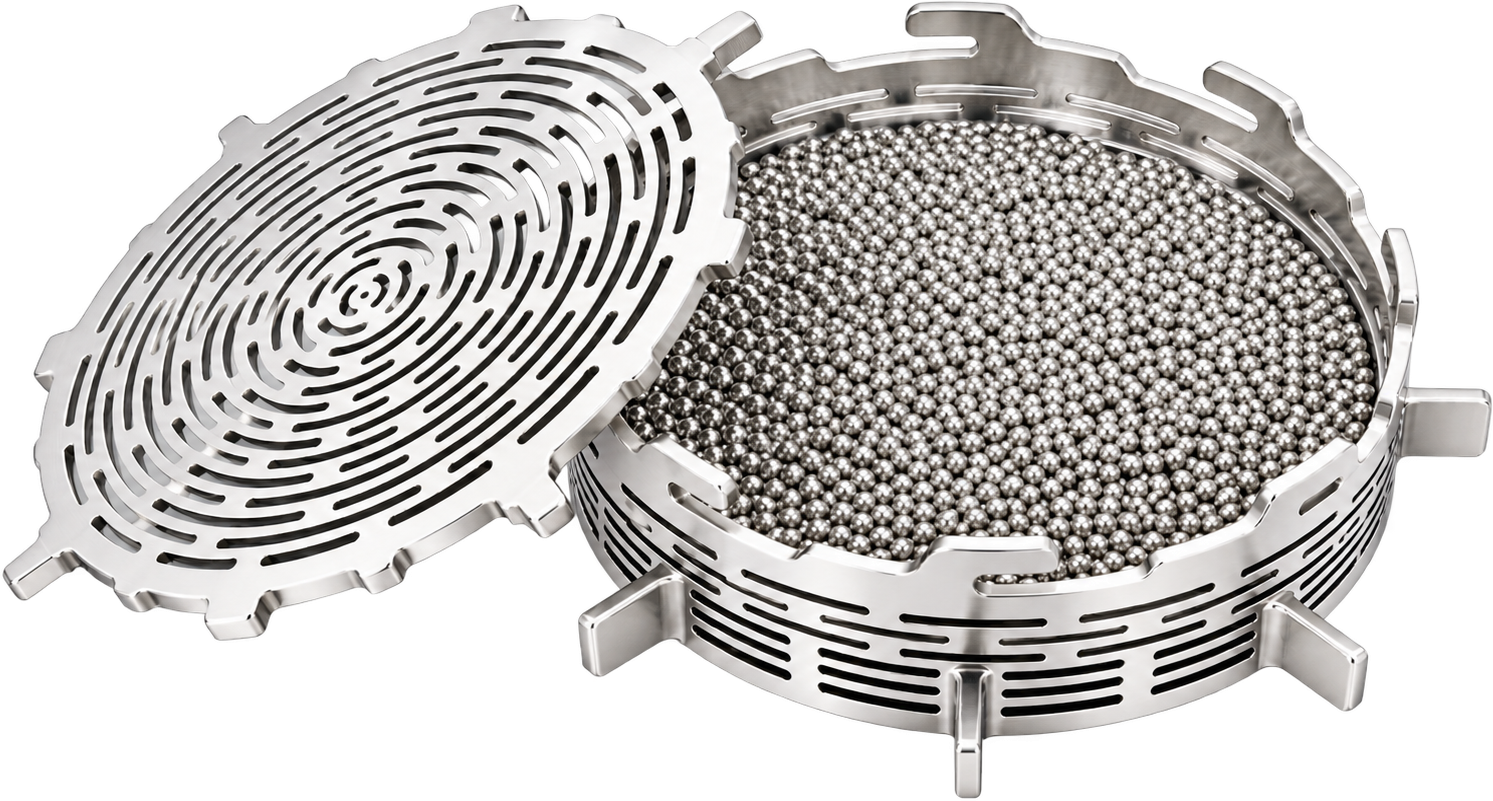 Open WetModule™ Nano with grinding media